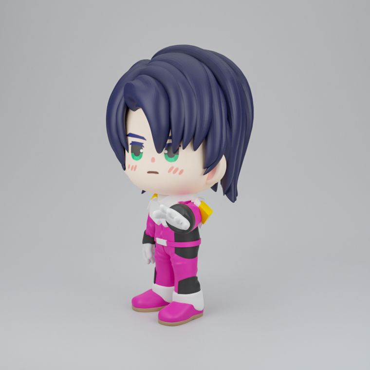 0134 Athrun Zala - STL 3D Print Files