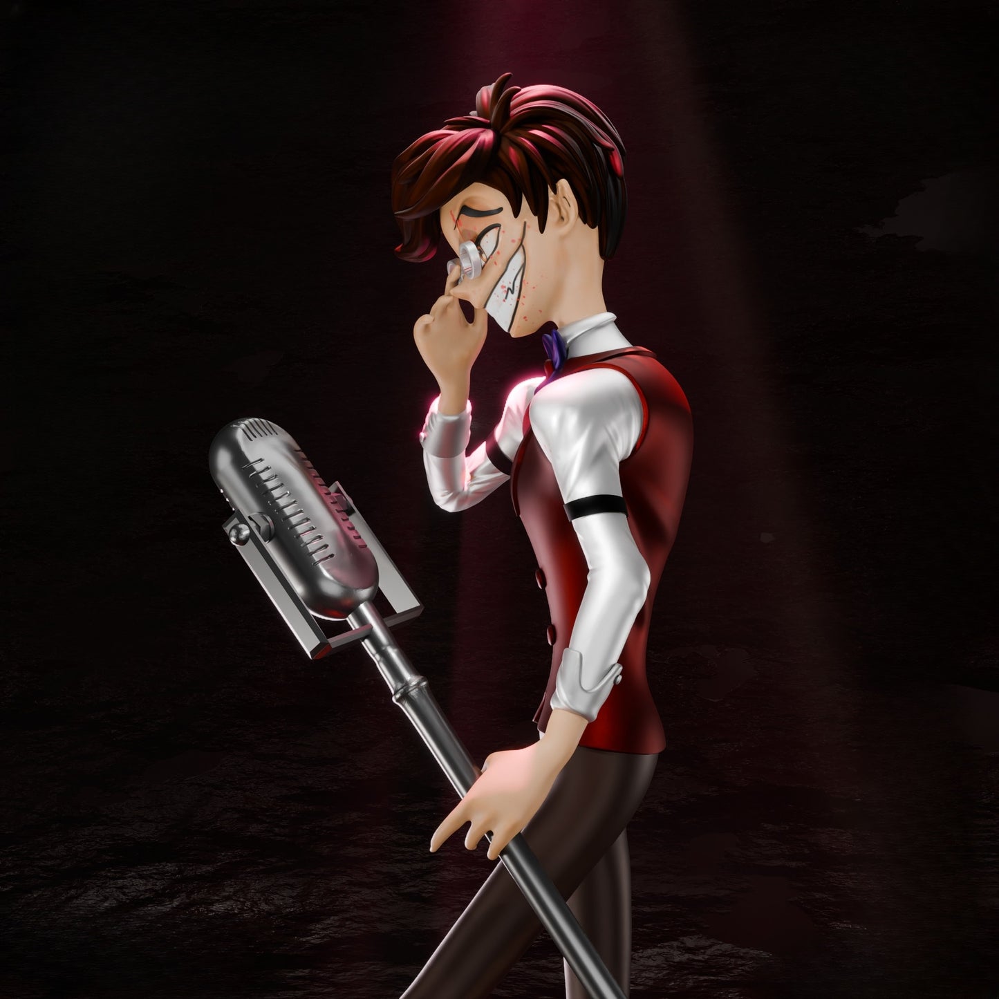 1057 Alastor the Radio Demon - STL 3D Print Files