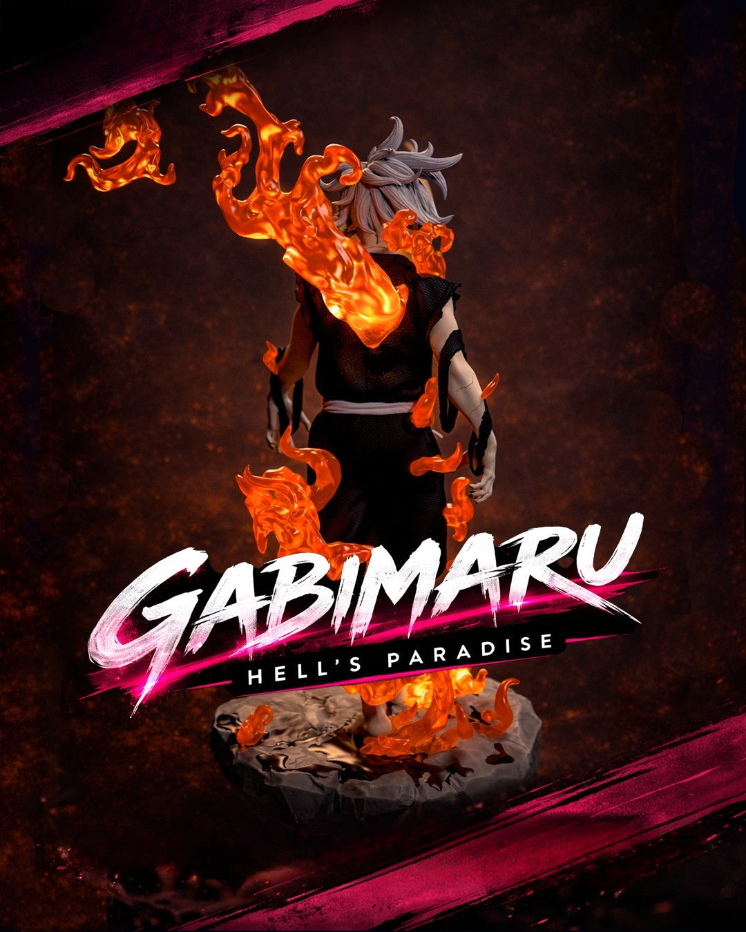 1675 Gabimaru_The Hollow - STL 3D Print Files
