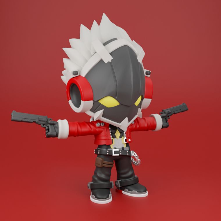 0147 Billy Kid - STL 3D Print Files