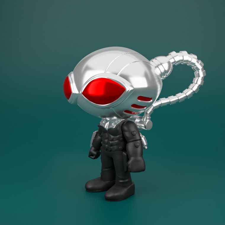 0165 Black Manta - STL 3D Print Files