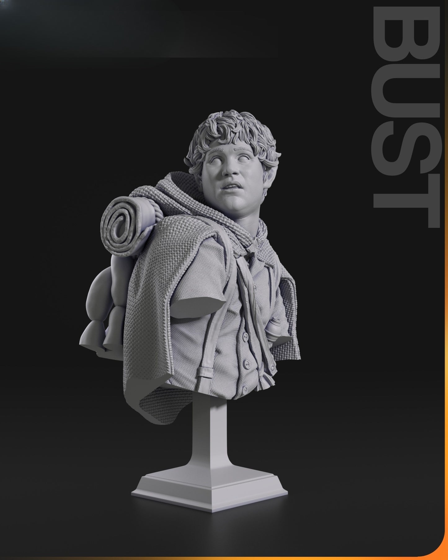 1547 Samwise Gamgee_Lord of the Rings - STL 3D Print Files