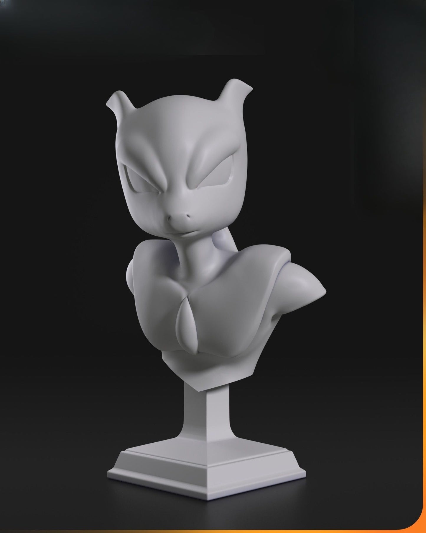 0408 Mewtwo_Pokemon - STL 3D Print Files