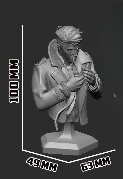 1384 John Constantine - STL 3D Print Files