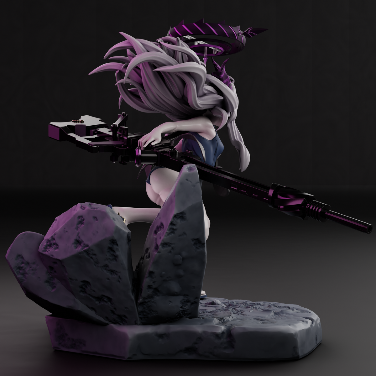 2163 Sorasaki Hina_Blue Archive NSFW - STL 3D Print Files