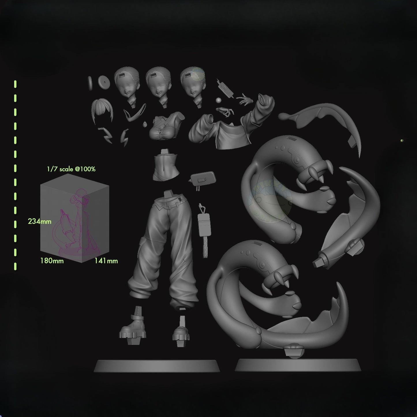 0418 Canari_Pokemon - STL 3D Print Files