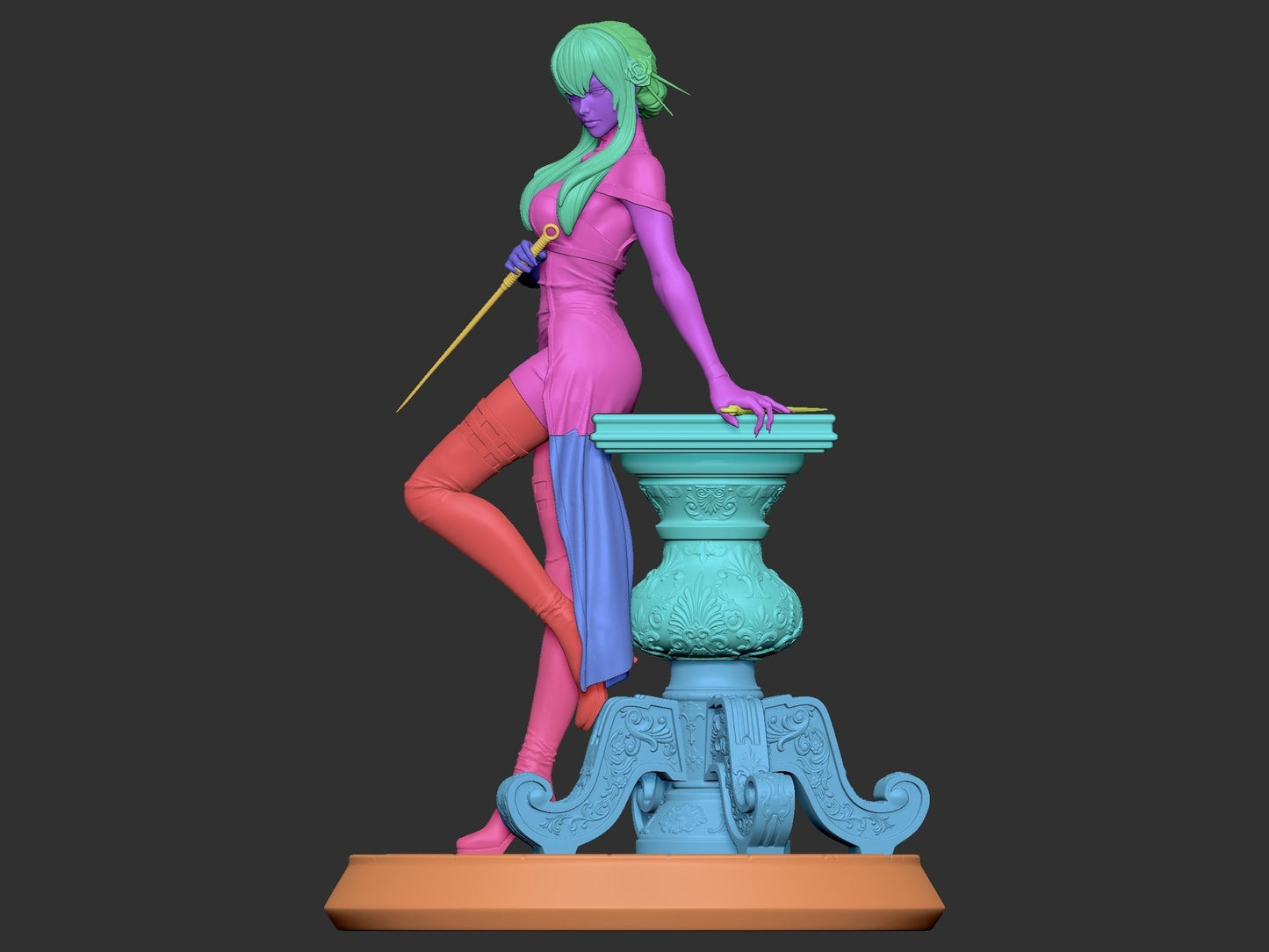 0125 Yor Forger - Spy x Family (1509) - STL 3D Print Files