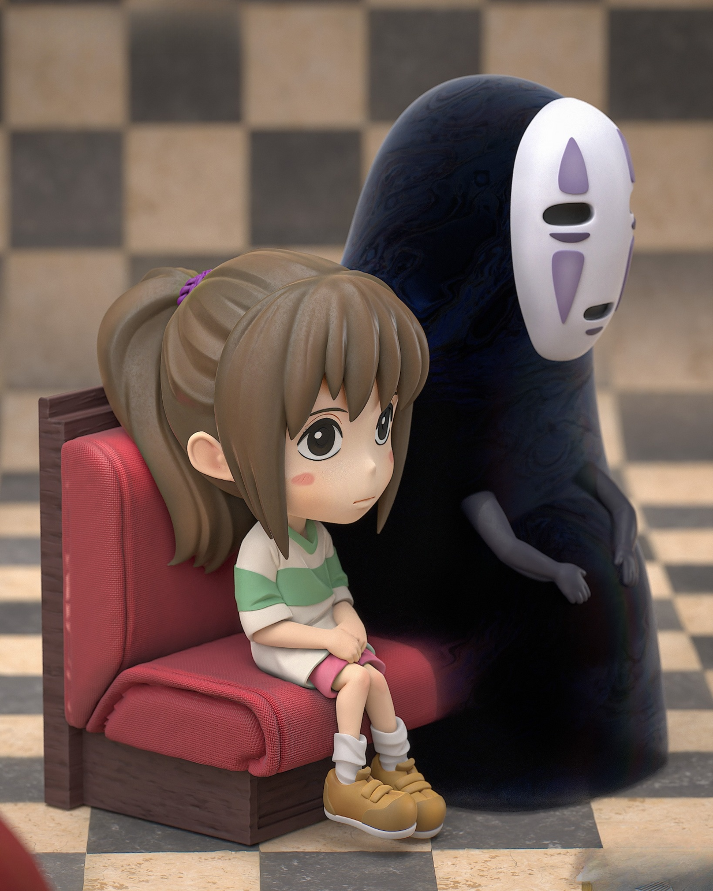 0056 Chihiro Chibi - STL 3D Print Files