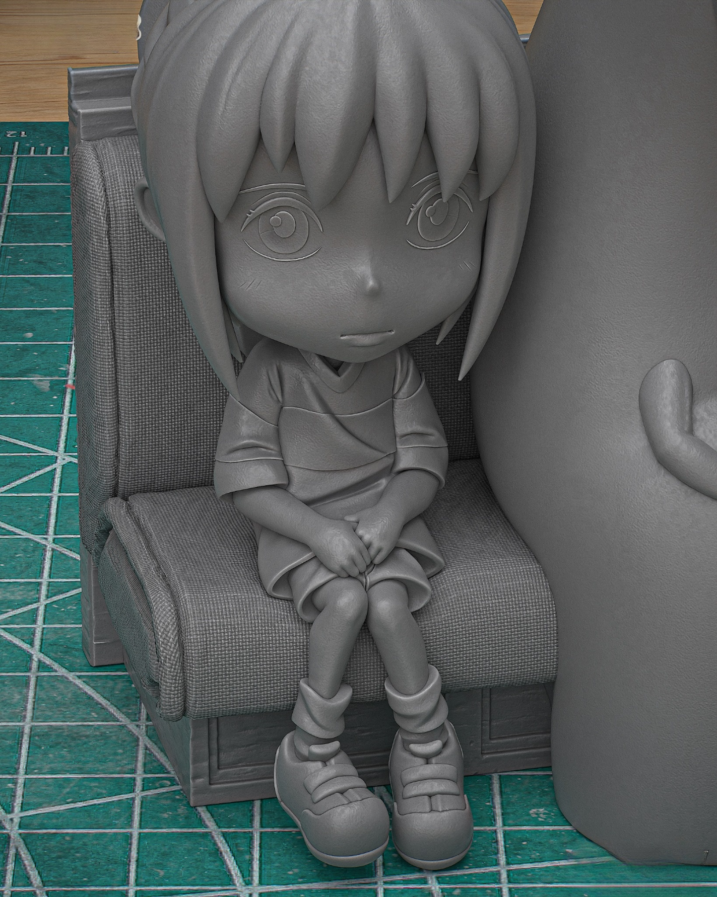 0056 Chihiro Chibi - STL 3D Print Files