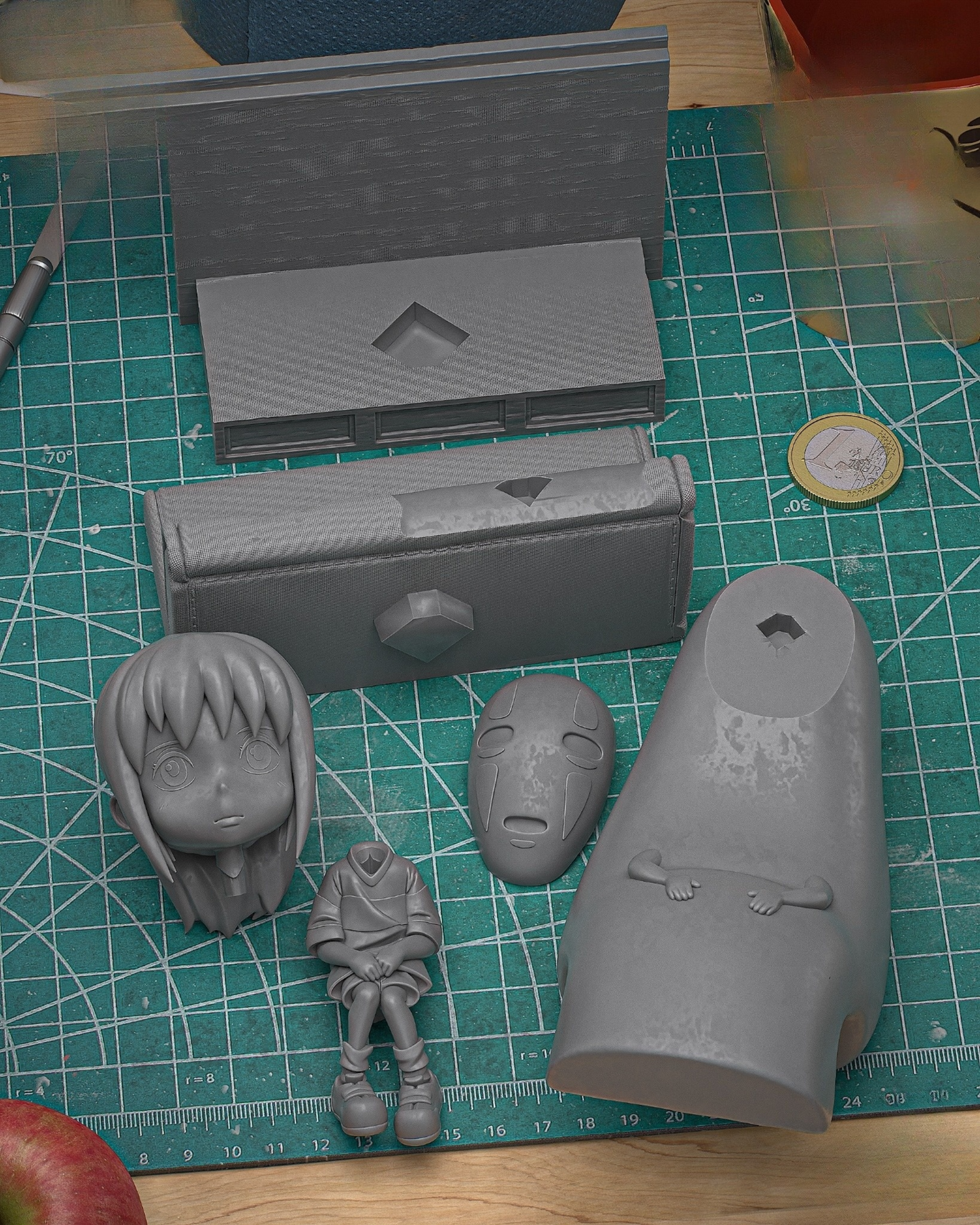 0056 Chihiro Chibi - STL 3D Print Files