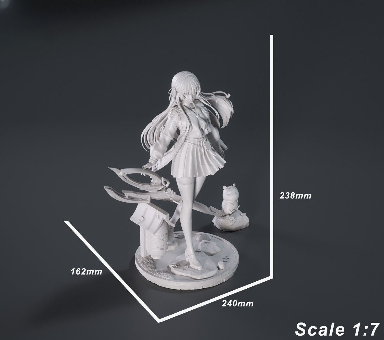 0317 Chisa_WutheringWaves - STL 3D Print Files