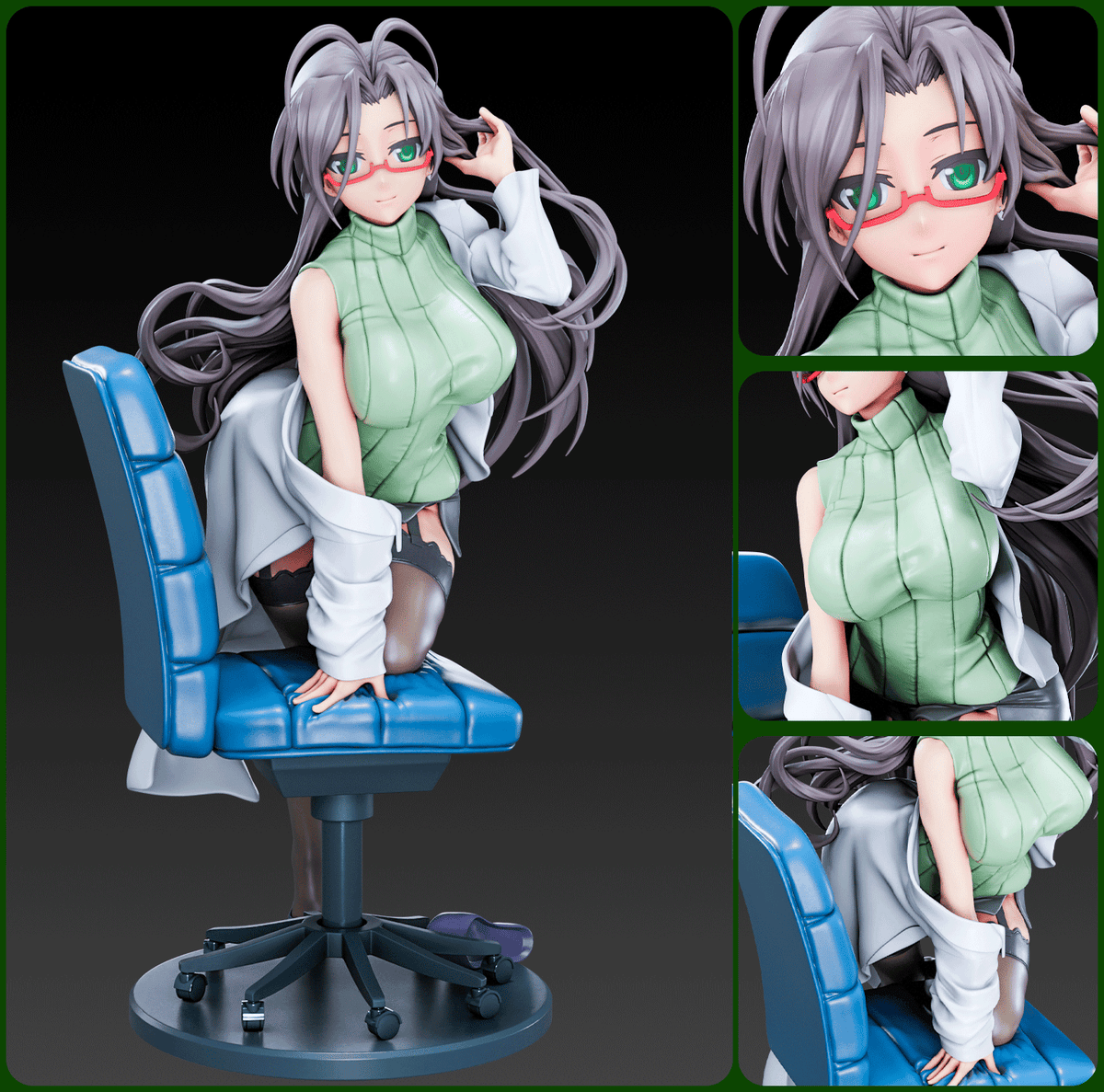 2118 Chisato Hasegawa_The Testament of Sister New Devil NSFW - STL 3D Print Files