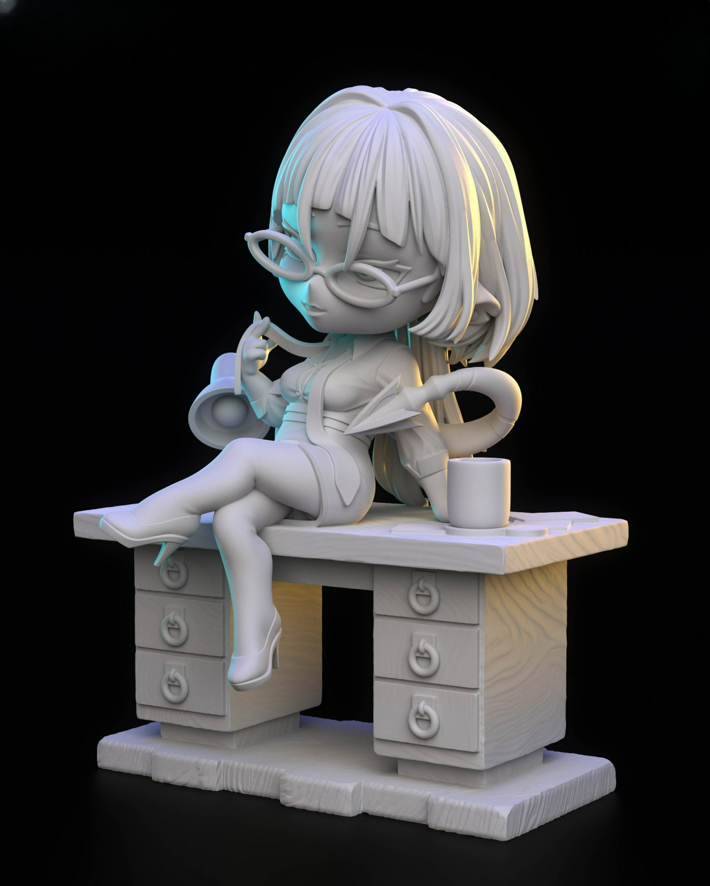 0045 Jane Doe from Zenless Zone Zero - STL 3D Print Files