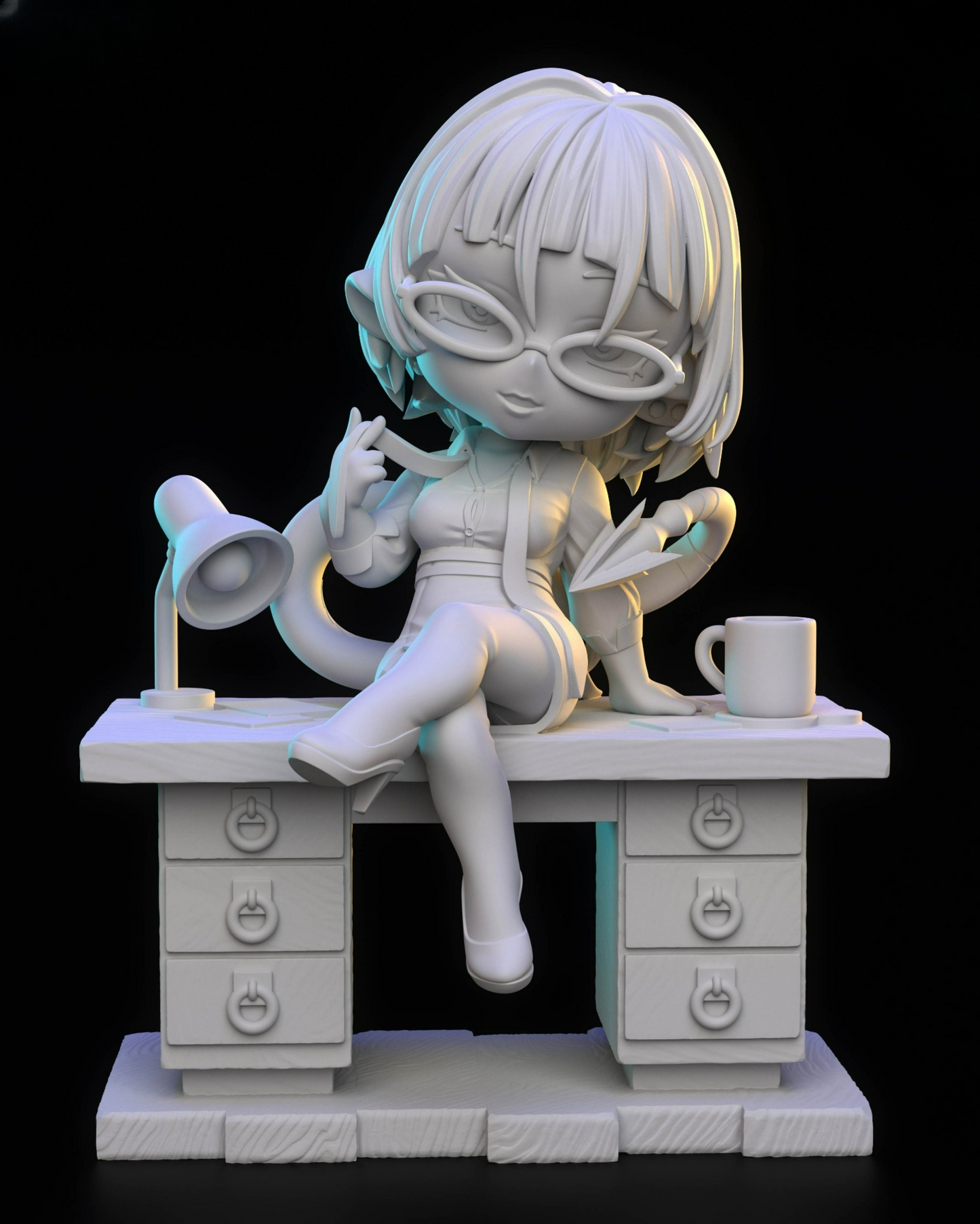 0045 Jane Doe from Zenless Zone Zero - STL 3D Print Files
