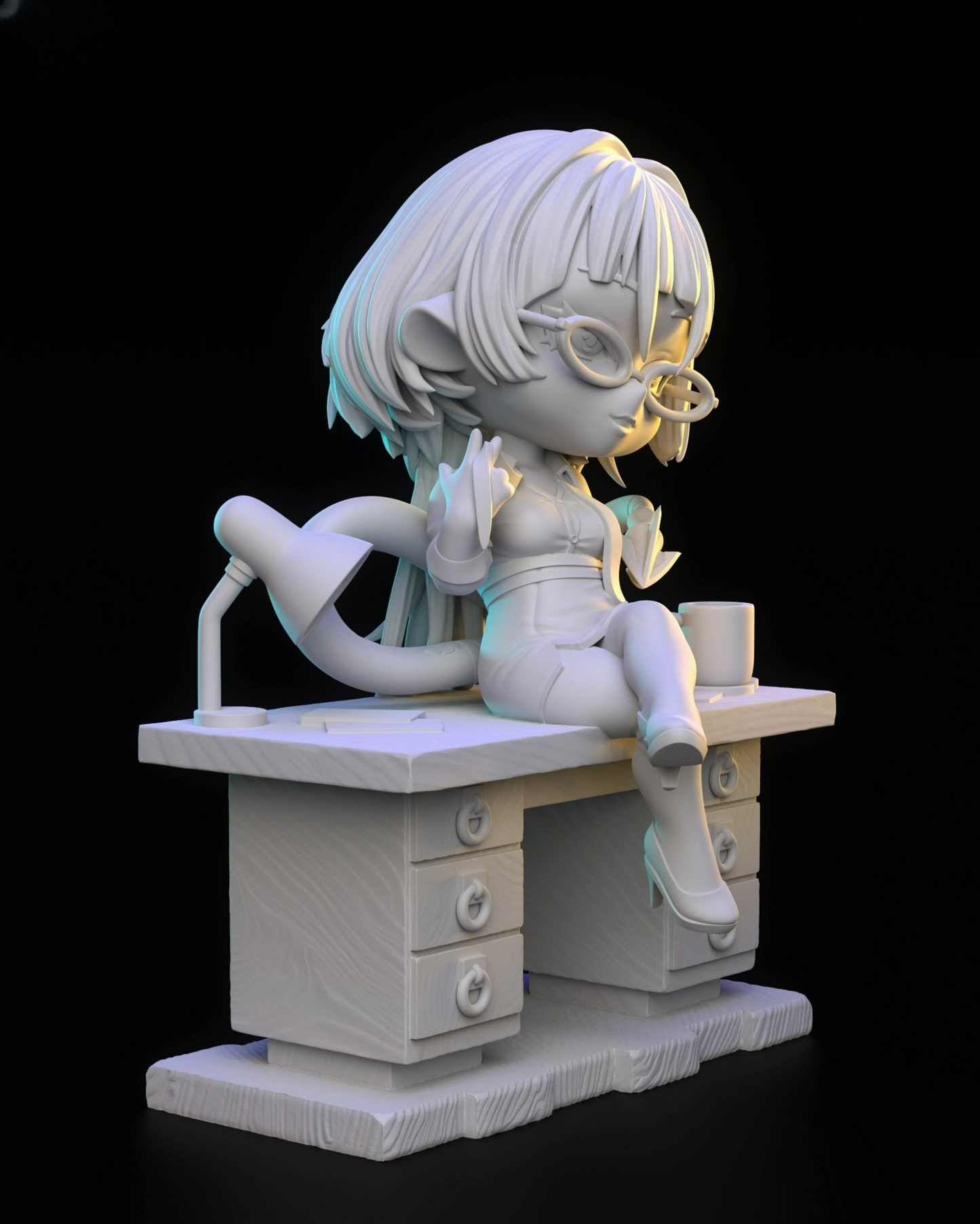 0045 Jane Doe from Zenless Zone Zero - STL 3D Print Files