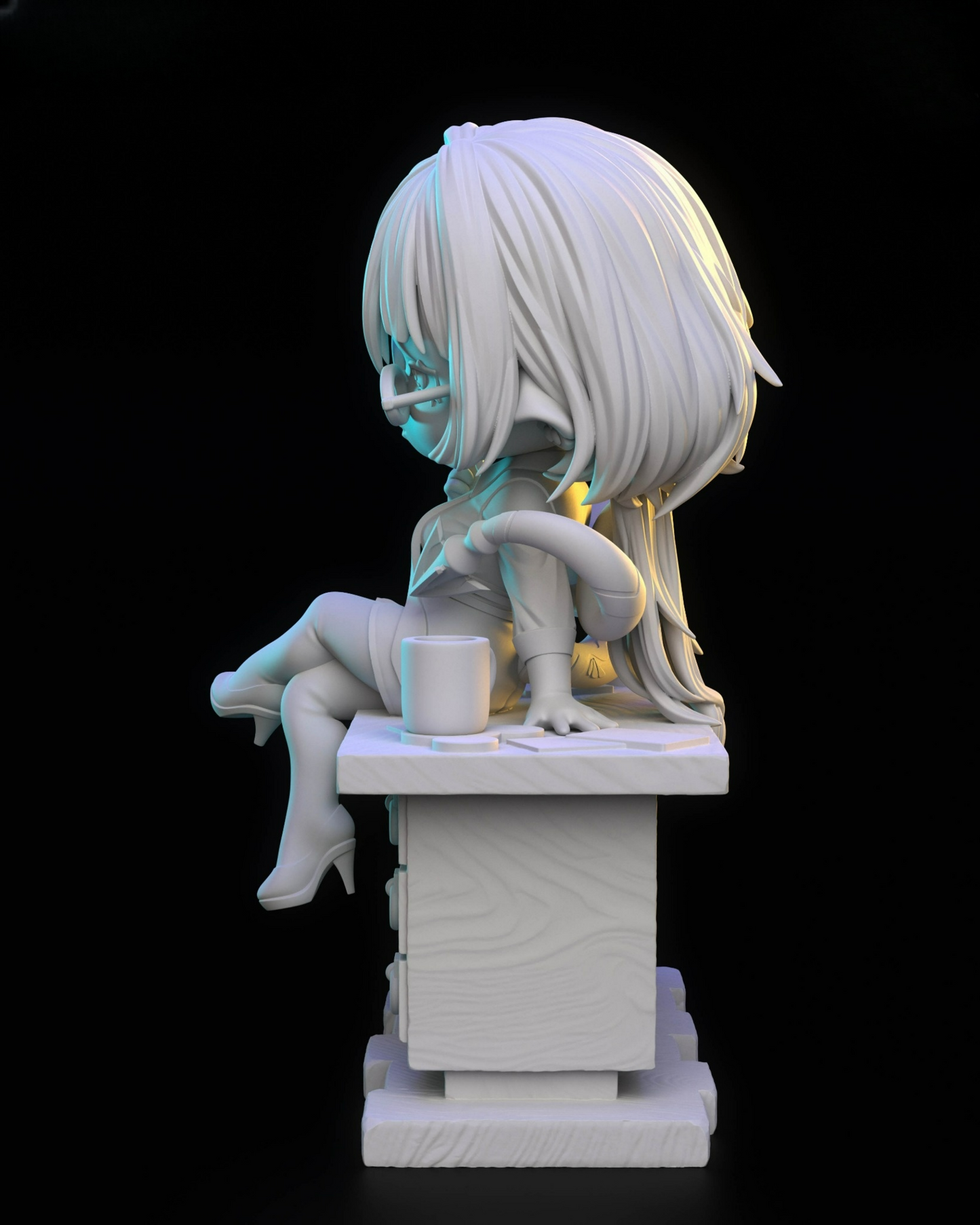 0045 Jane Doe from Zenless Zone Zero - STL 3D Print Files