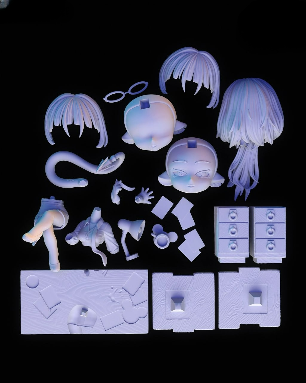 0045 Jane Doe from Zenless Zone Zero - STL 3D Print Files