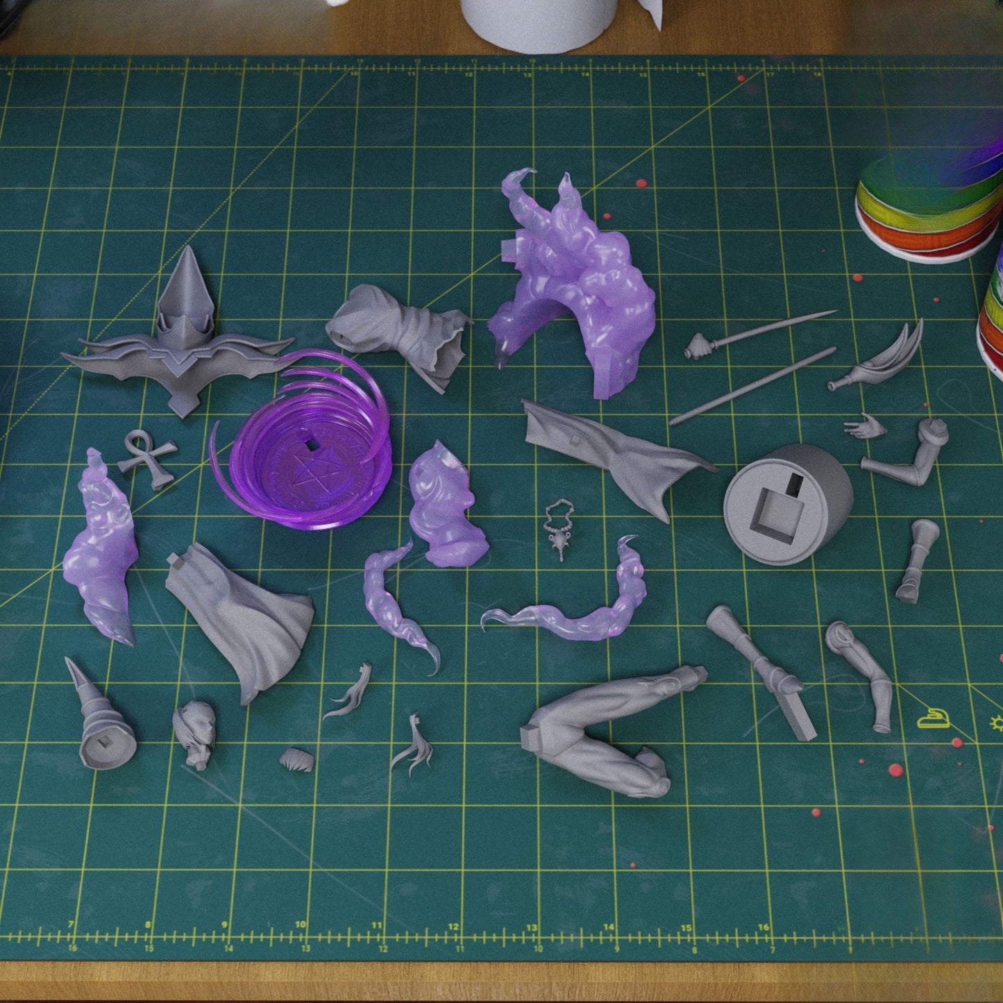 0553 Dark Magician - STL 3D Print Files