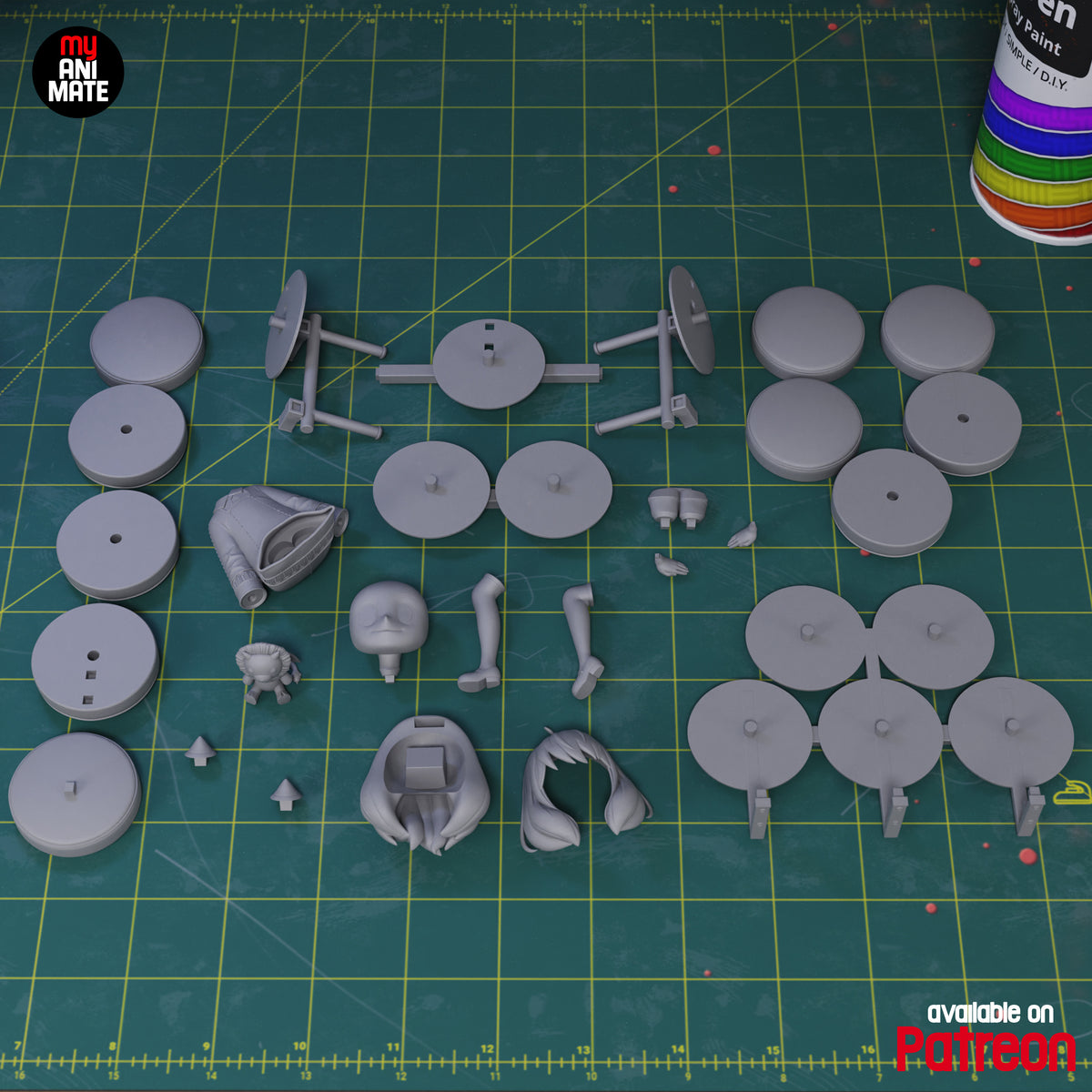 1900 Anya Forger_Spy × Family - STL 3D Print Files