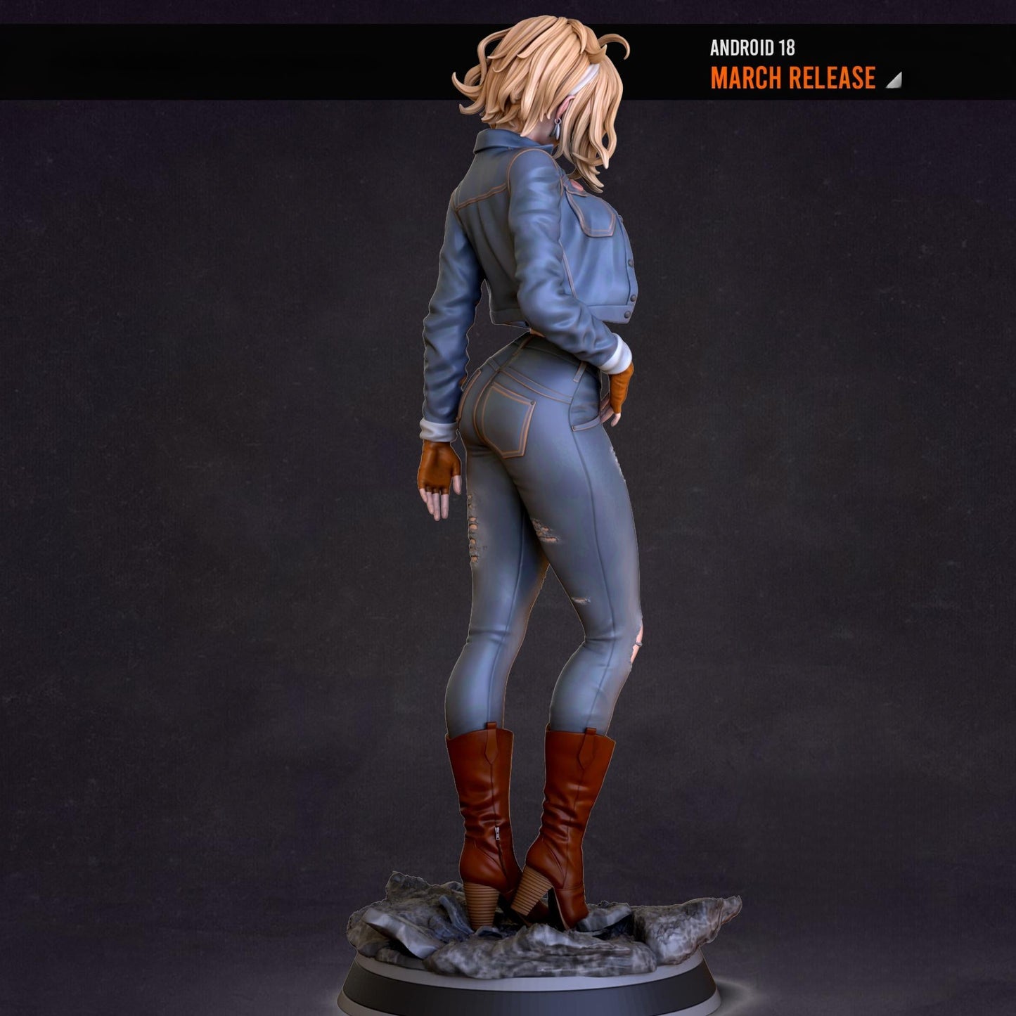 0189 Android 18 NSFW - Dragon Ball (2196) - STL 3D Print Files
