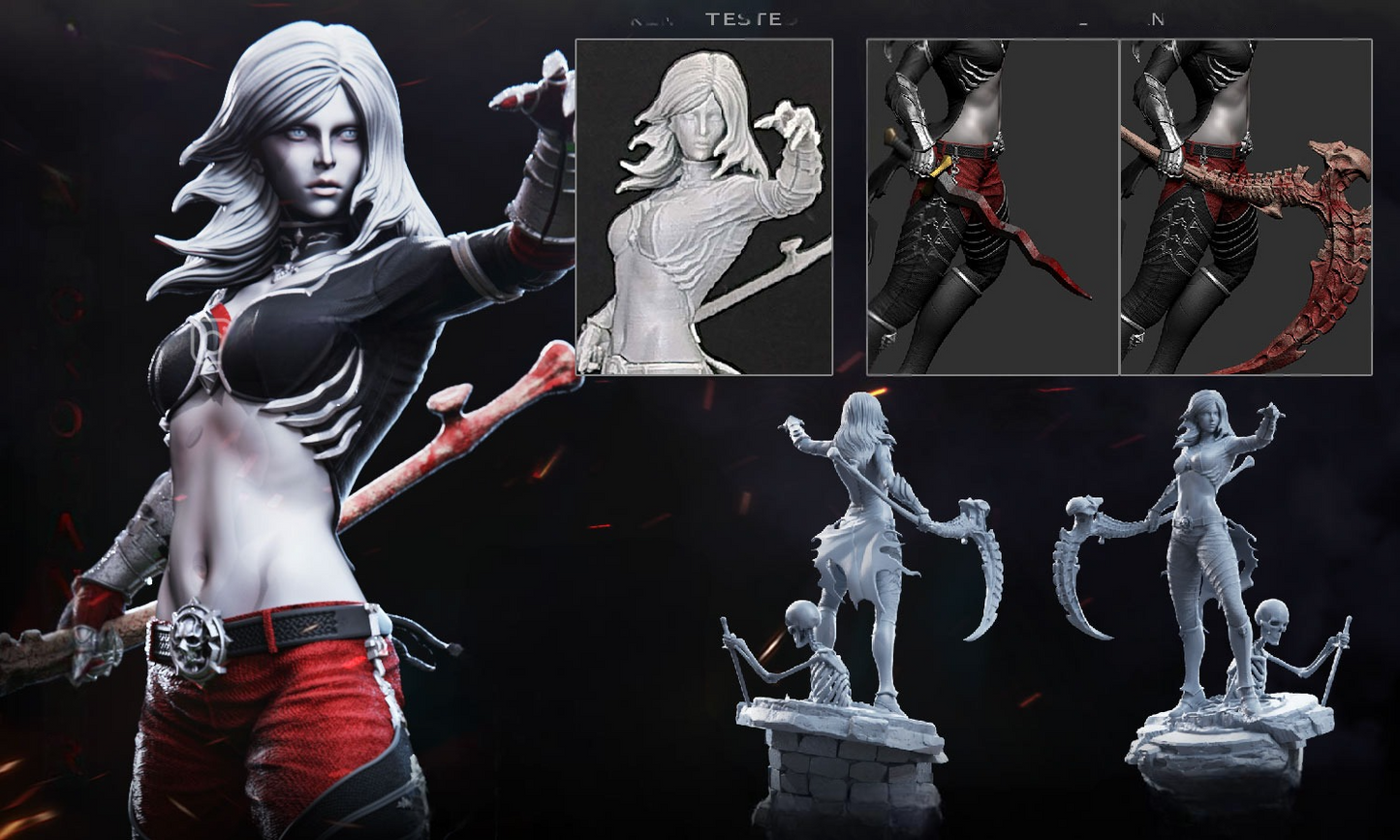 0541 Necromancer - Diablo (3030) - STL 3D Print Files
