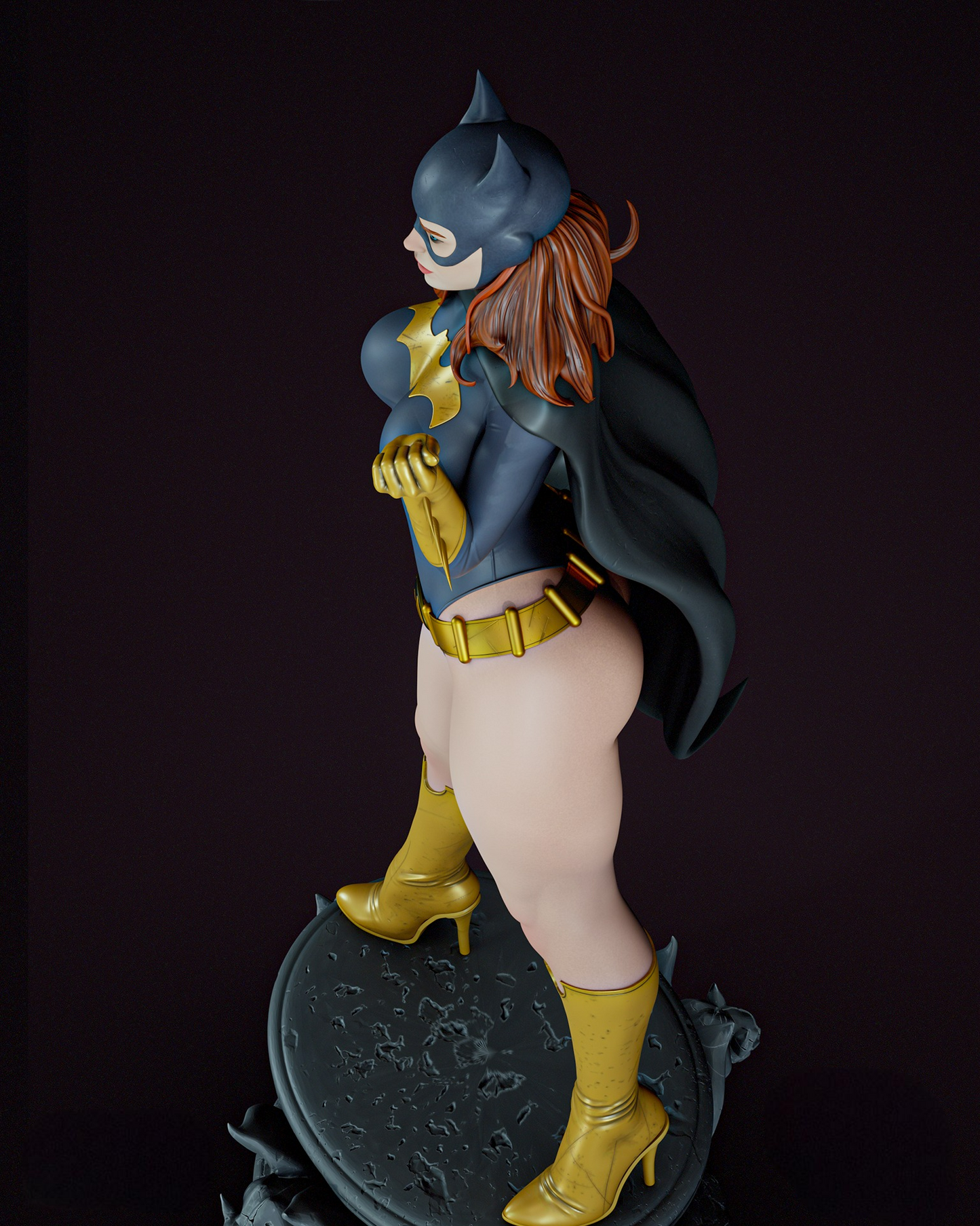 1095 Batgirl NSFW - DC Comics (2787) - STL 3D Print Files