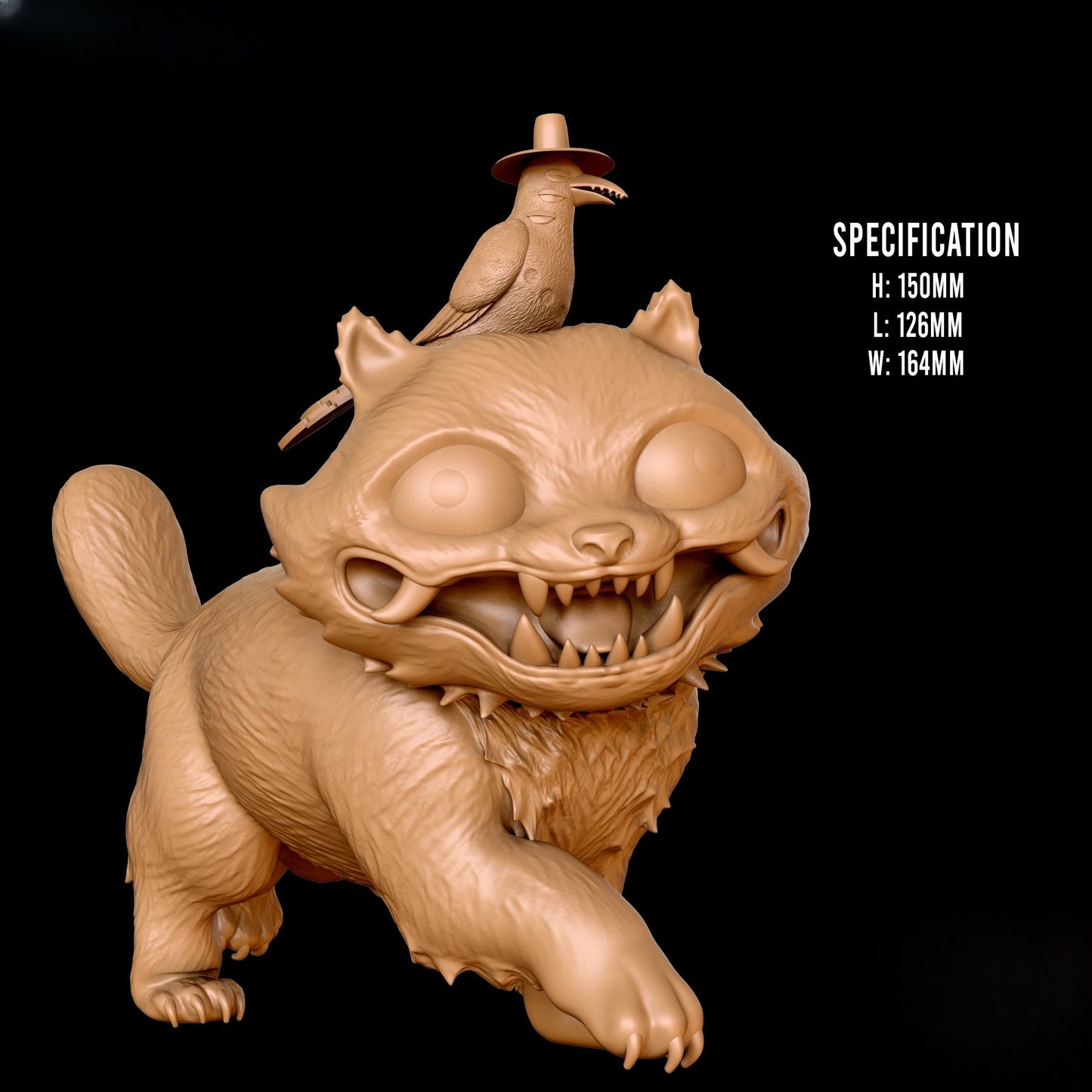 1502 Tiger Derpy and Bird Sussie - STL 3D Print Files