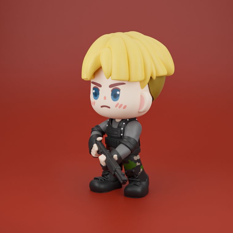 0163 Dylan - STL 3D Print Files