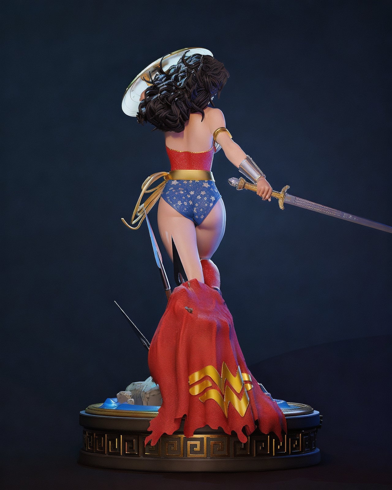 0999 Wedon Woman DC Comics NSFW - STL 3D Print Files