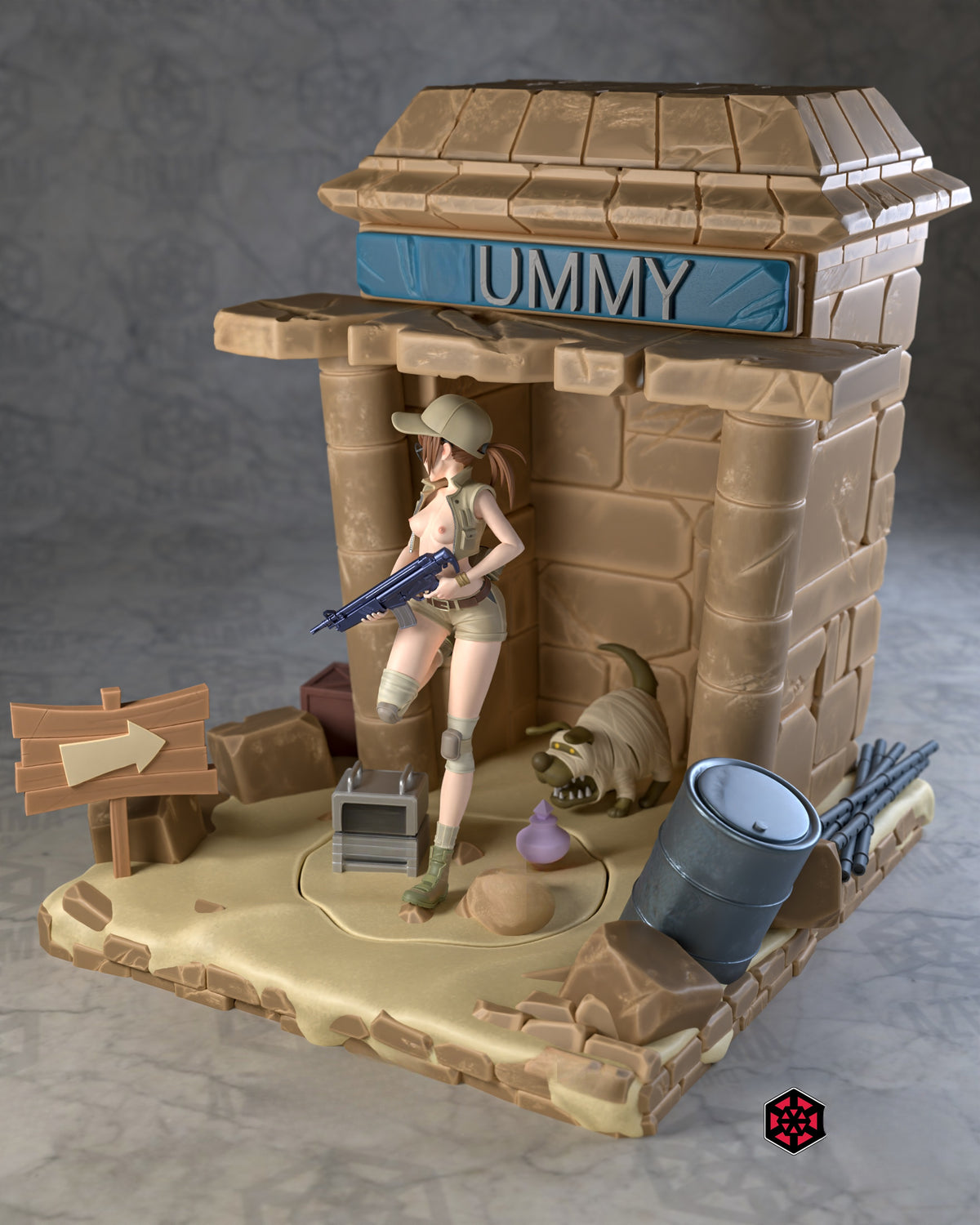 1815 Fio Germi_Metal Slug NSFW - STL 3D Print Files