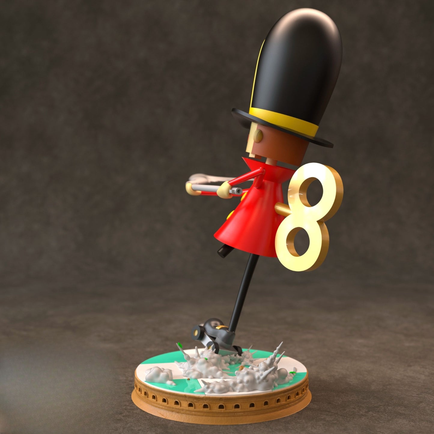 0225 Thunder Soldier (OP) - STL 3D Print Files
