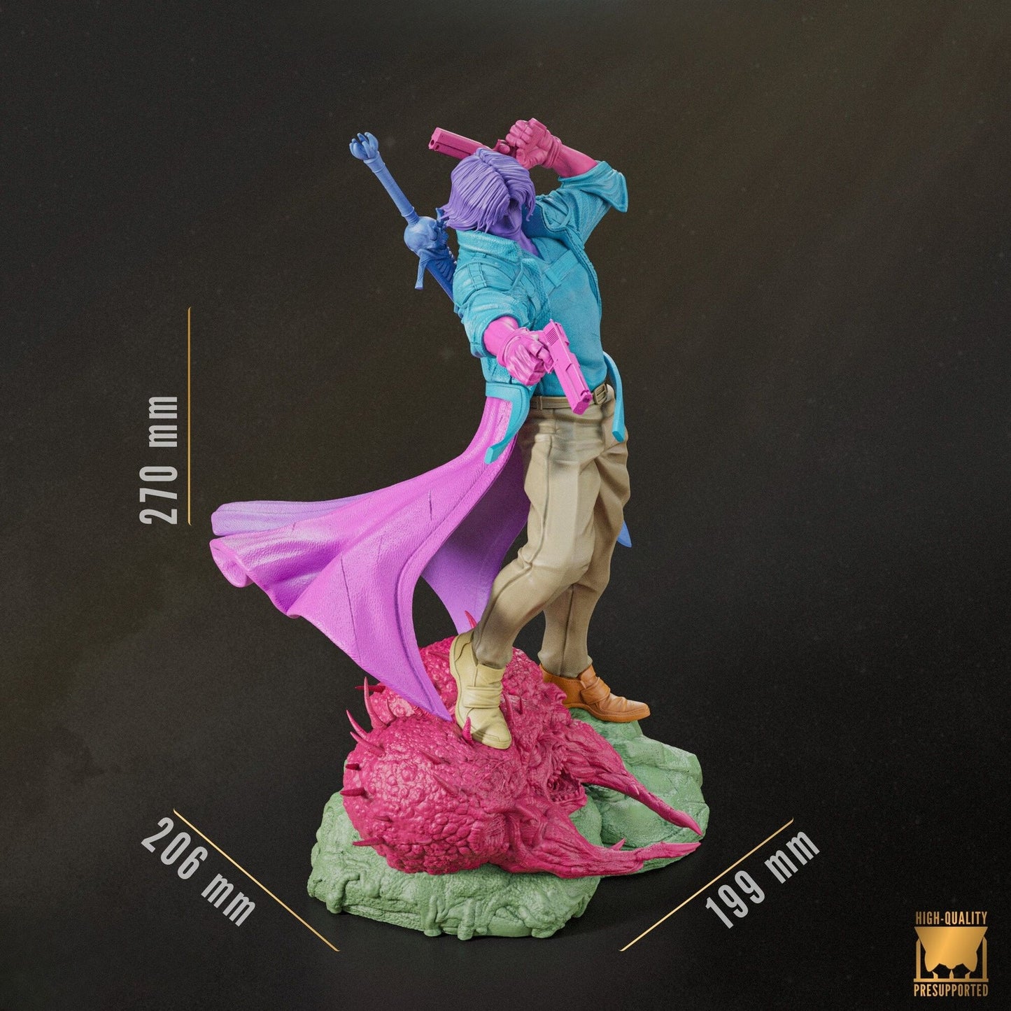 0544 Dante - Devil May Cry (4039) - STL 3D Print Files
