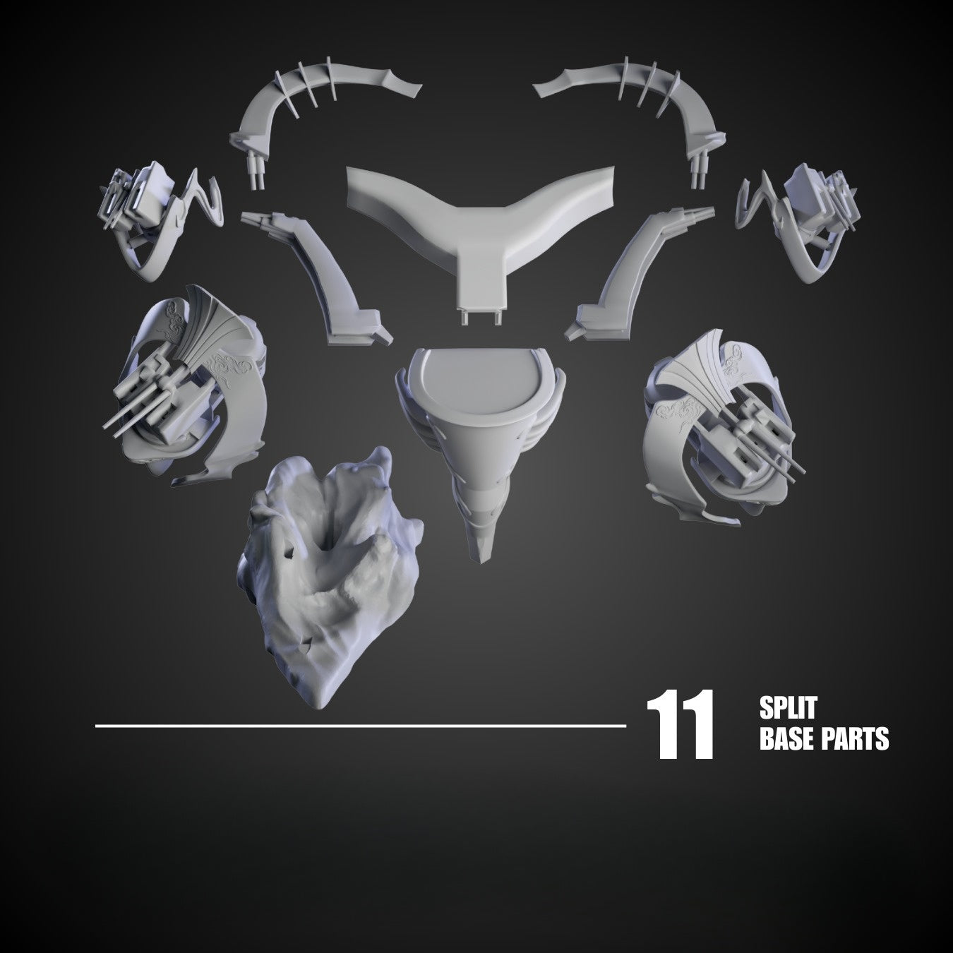 1135 Hakuhou_Azur Lane - STL 3D Print Files
