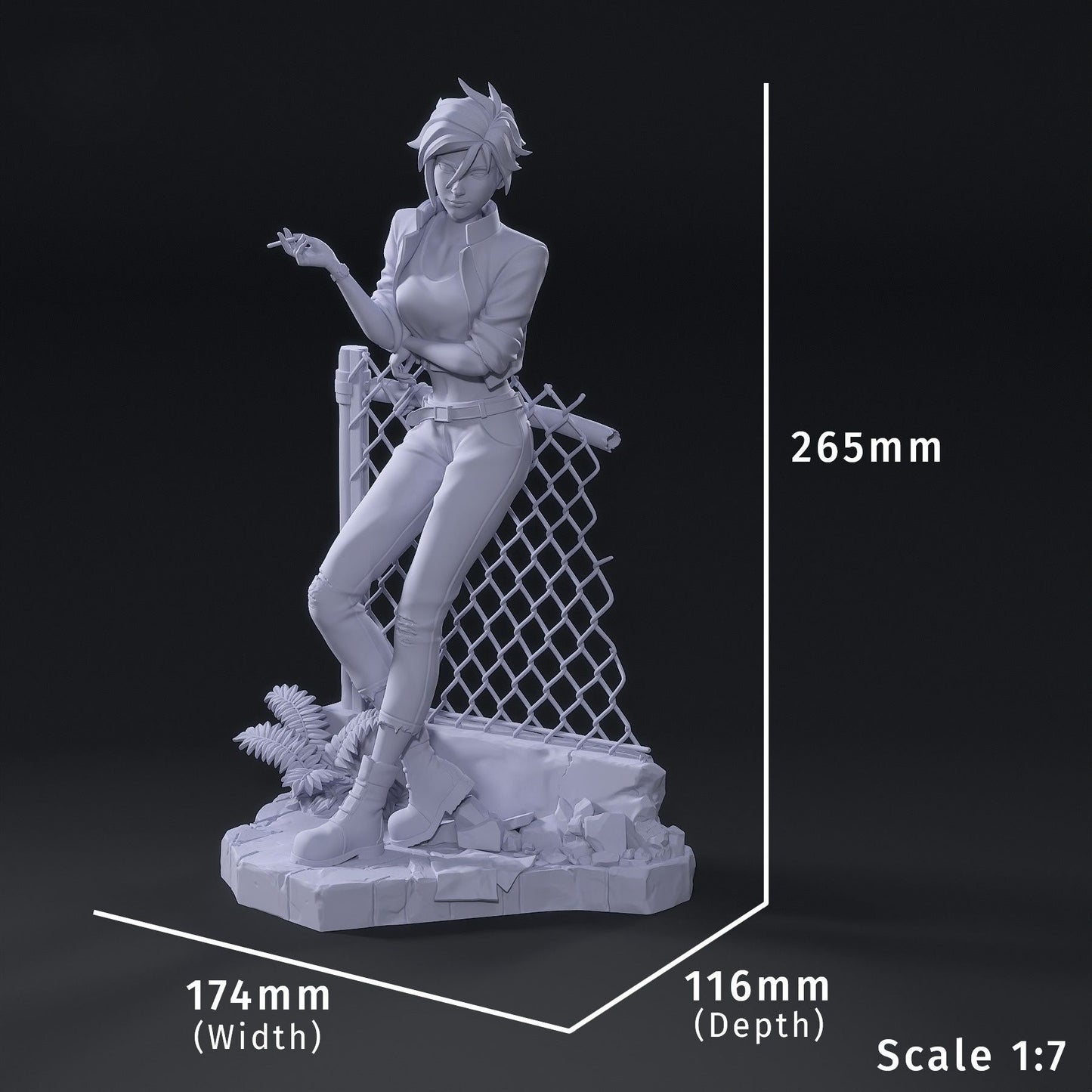 0324 Invisigal Dispatch Game - STL 3D Print Files