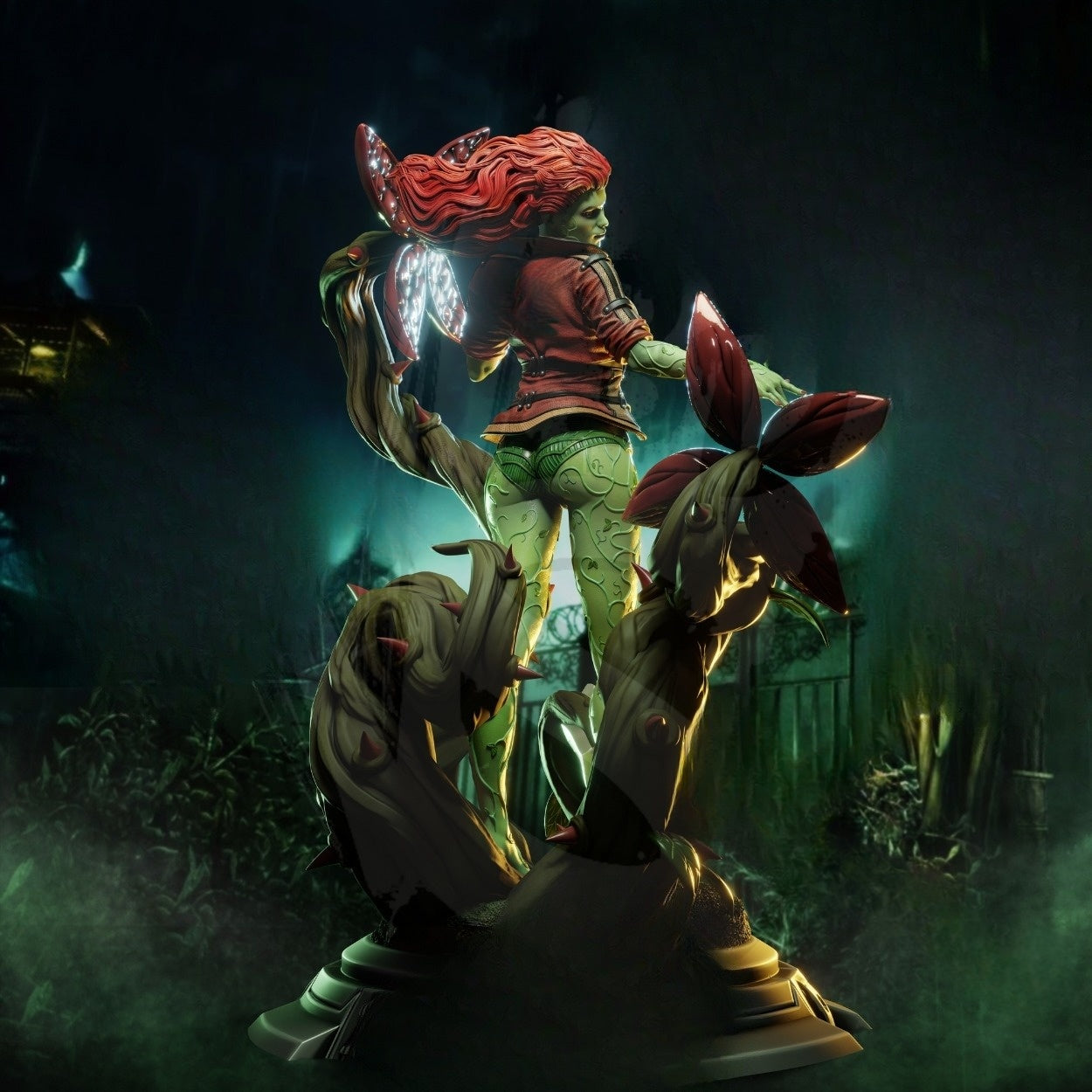 0671 Poison Ivy Arkham City - STL 3D Print Files