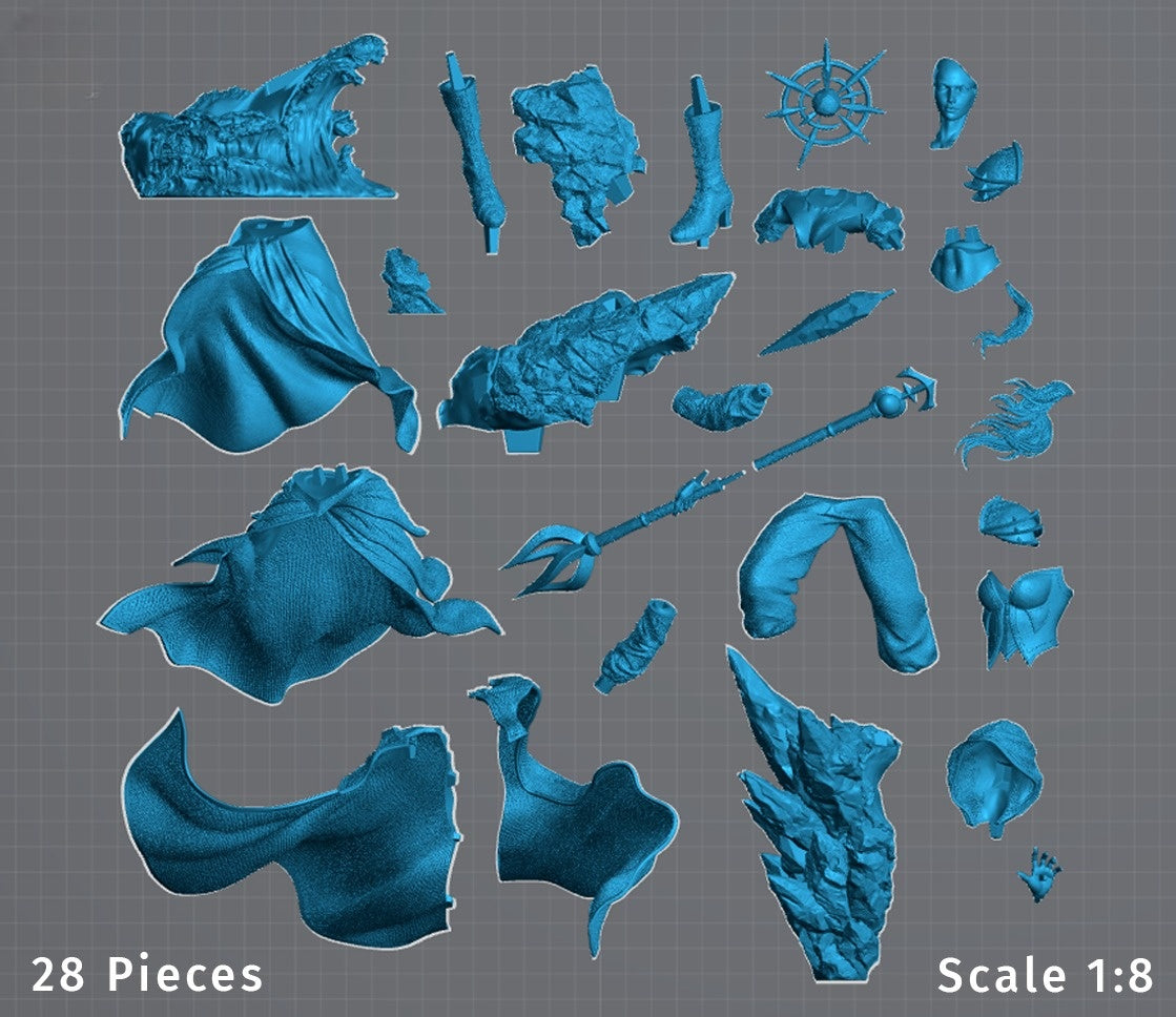 1353 Jaina Proudmoore_World Of Warcaft - STL 3D Print Files