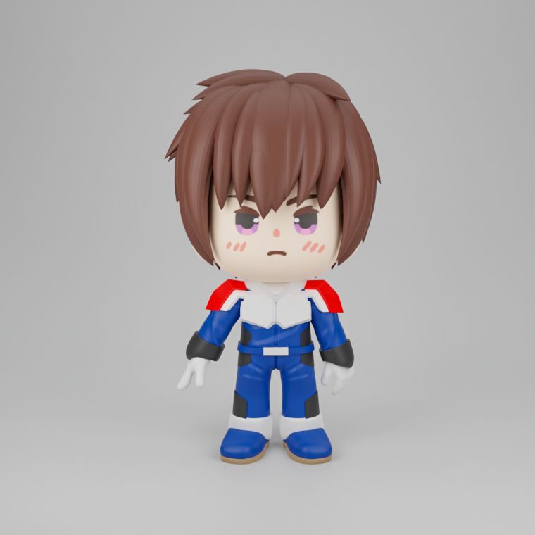 0135 Kira Yamato - STL 3D Print Files