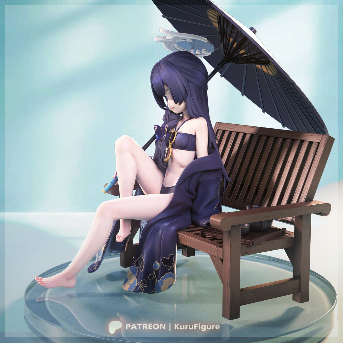2048 Ryuuge Kisaki_Blue Archive NSFW - STL 3D Print Files