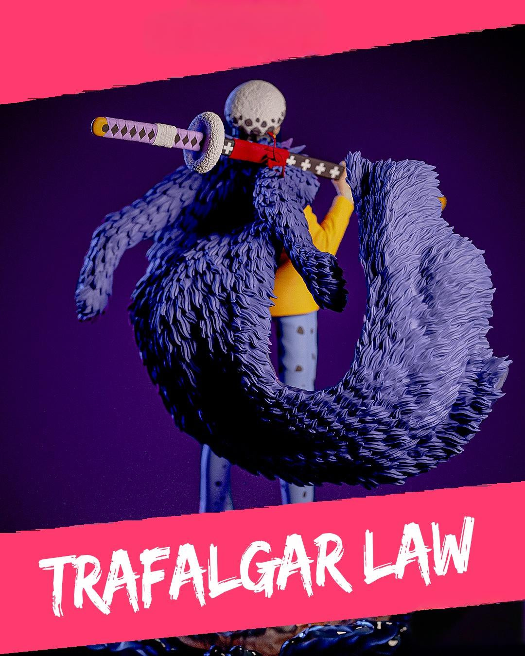 1705 Trafalgar DWater Law_One Piece - STL 3D Print Files