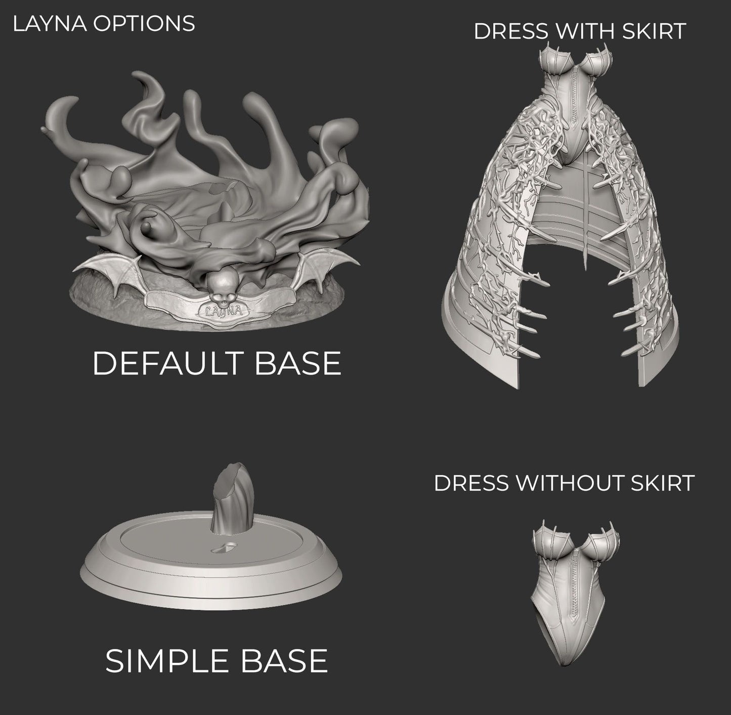 0402 Layna Lazar VTUBER - STL 3D Print Files