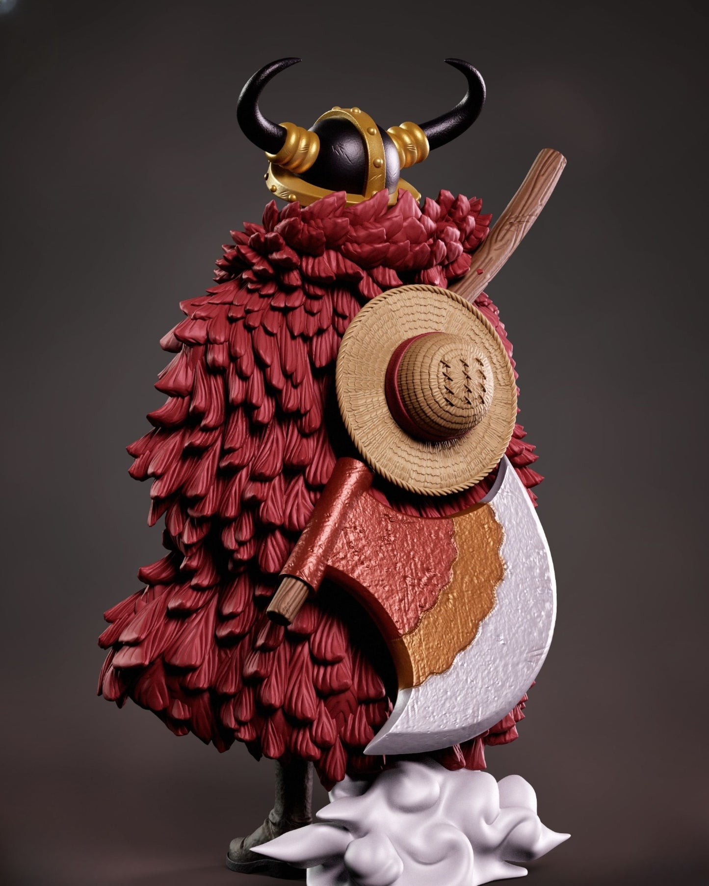 0367 Luffy Elbaf_One Piece - STL 3D Print Files