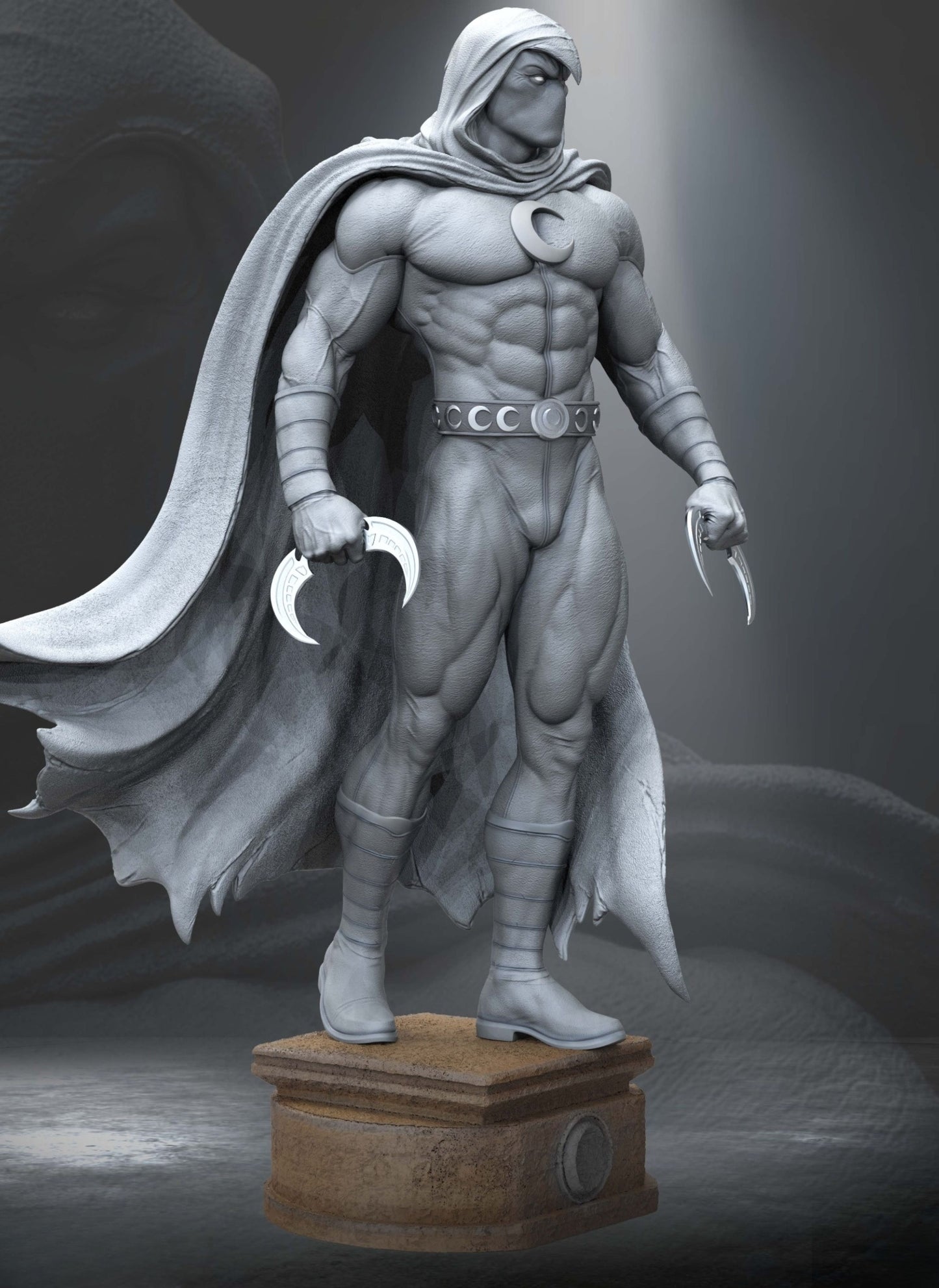 0322 Moon Knight - STL 3D Print Files
