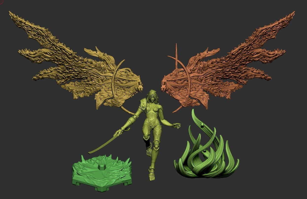 0992 Malenia_v2 - STL 3D Print Files