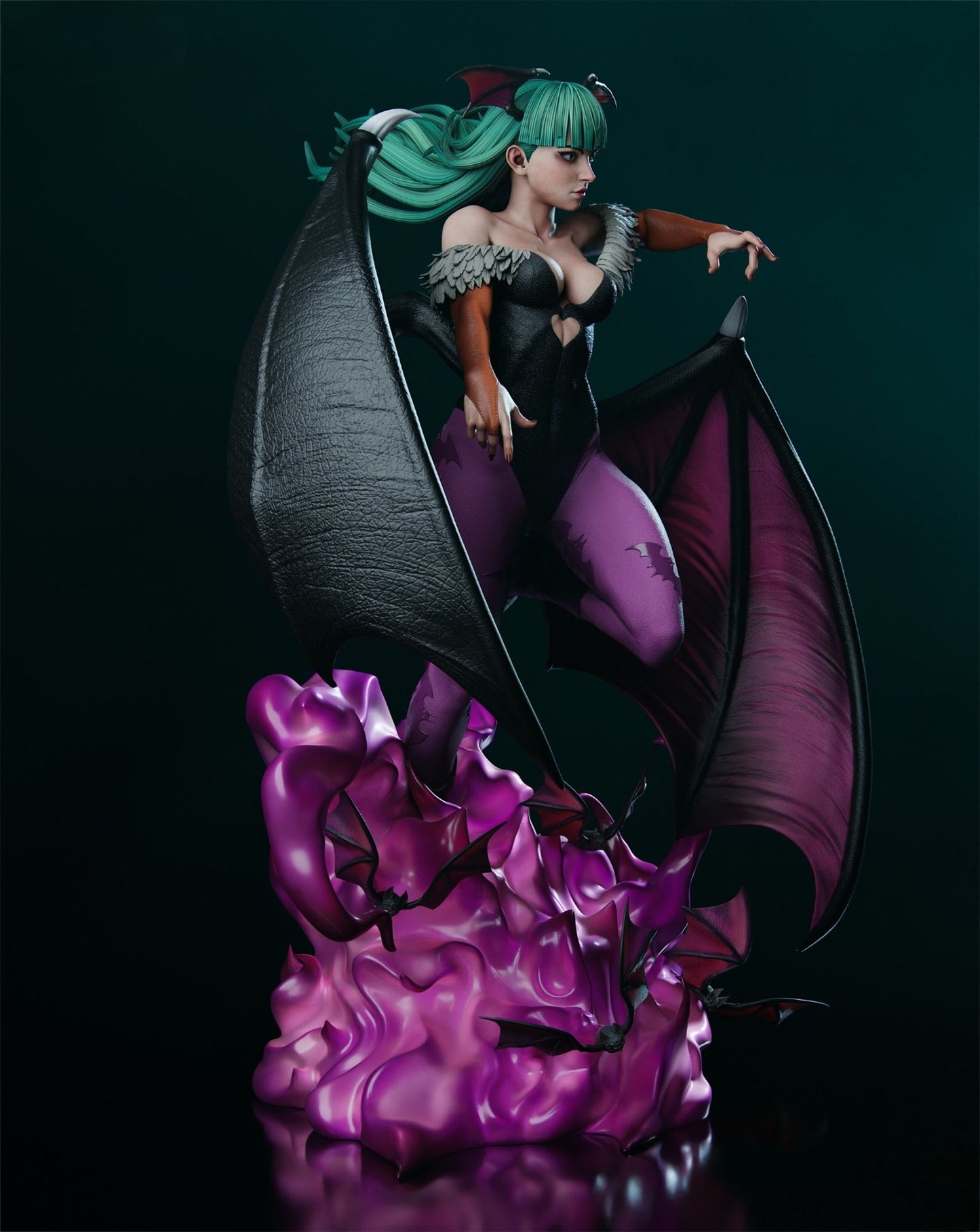 1085 Morrigan - Darkstalkers (4207) - STL 3D Print Files