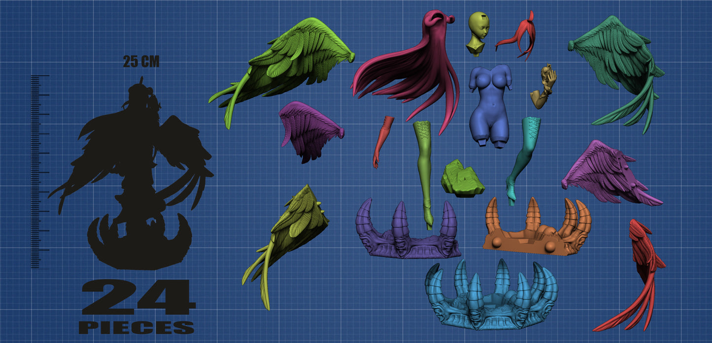 1467 Albedo_Overlord NSFW - STL 3D Print Files