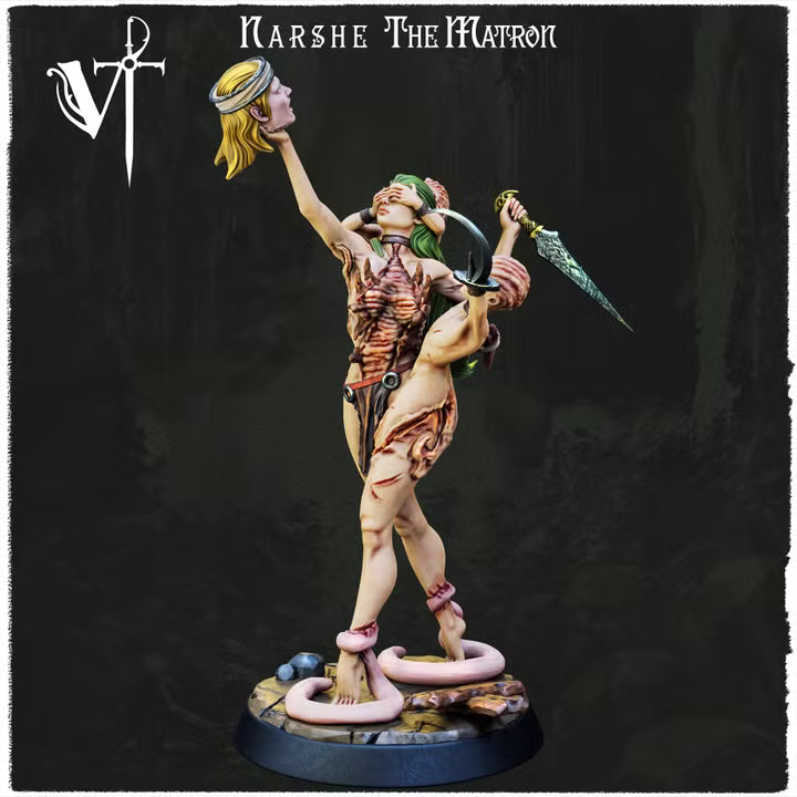 1972 Narshe The Matron_Miniatures - STL 3D Print Files