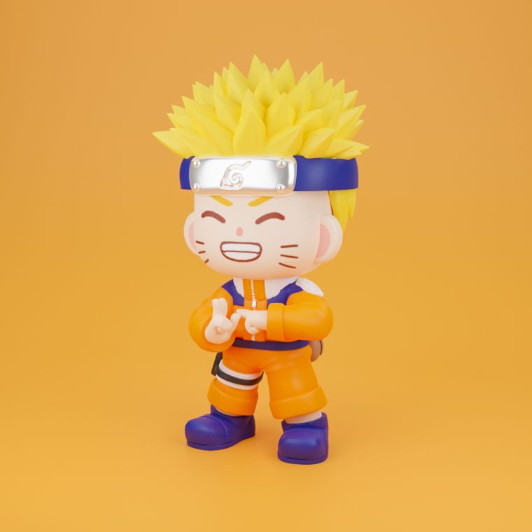 0125 Naruto - STL 3D Print Files