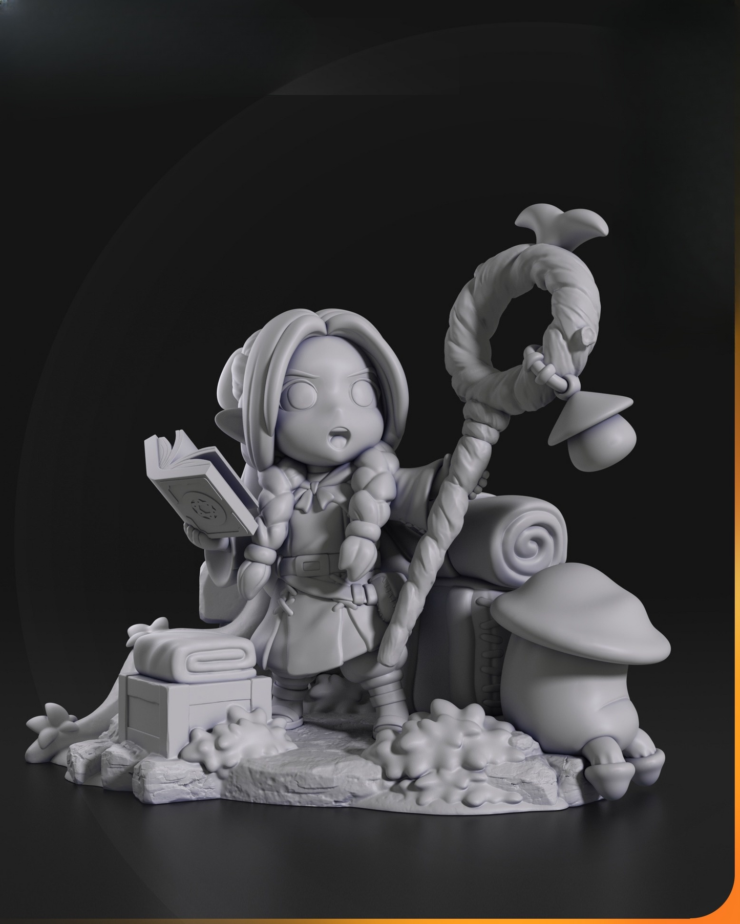0062 Chibi Marcille - STL 3D Print Files