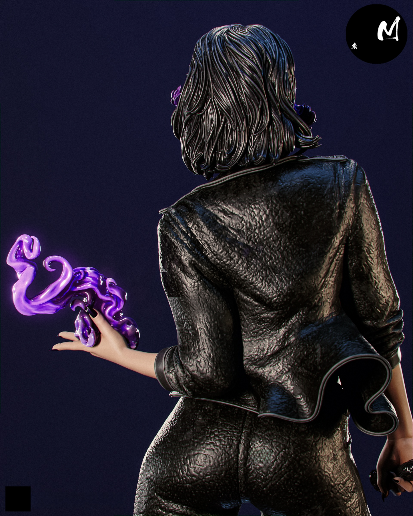 1080 Purple Flame Dagger Rogue - STL 3D Print Files