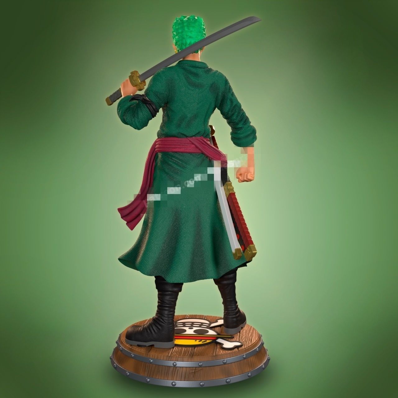 0294 Zoro_Roronoa(OP) - STL 3D Print Files